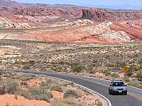 road at Valley of Fire State Park