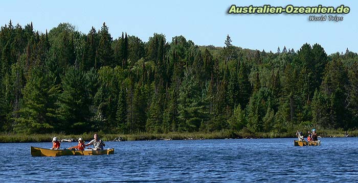 canoeing Algonquin Park