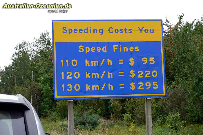 Speeding costs, Ontario