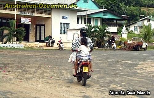 mit dem Scooter unterwegs