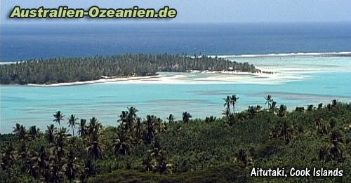 Blick auf das Aitutaki Resort Hotel