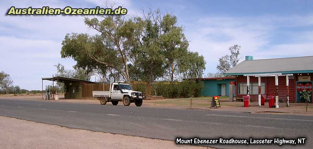 Roadhouse zwischen Yulara und Alice Springs