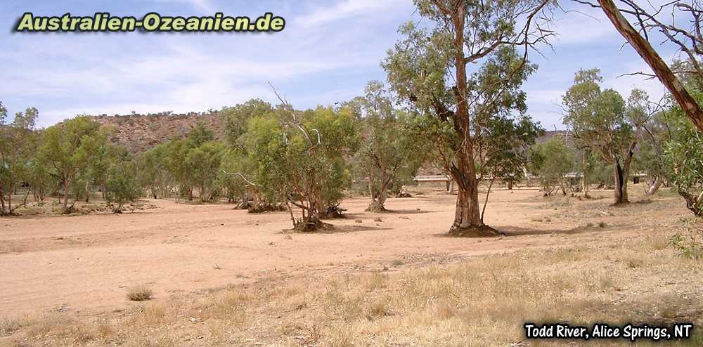 Fußgängerzone von Alice Springs