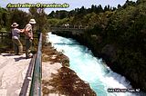 Stromschnelle kurz vor den Huka Falls