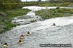 Paddler auf dem Tongariro River bei Turangi