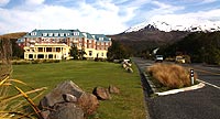 Mount Ruapehu und Chateau Tongariro