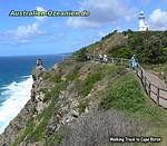 Wanderweg vom Lighthouse hinunter zur Küste