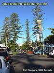 Zentrum von Port Macquarie