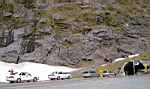 Homer Tunnel, Drive to Milford Sound, NZ