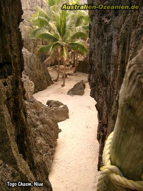 Blick in die "Togo Chasm"