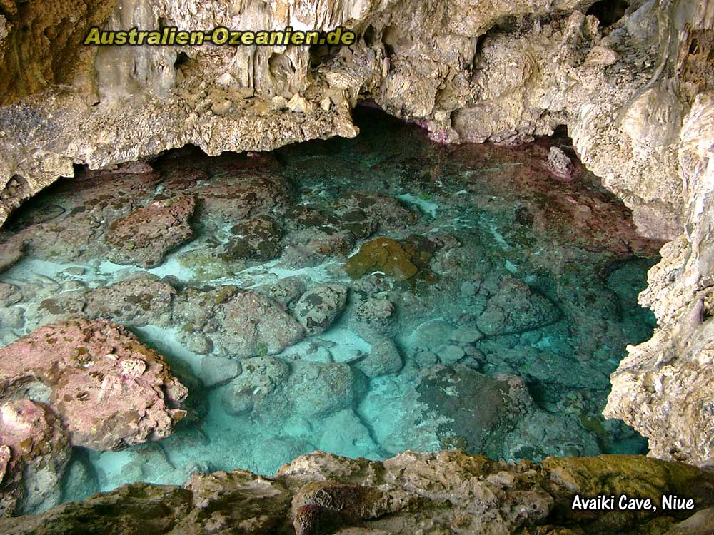 Avaiki Cave von oben