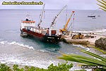 Niue Island - Frachter