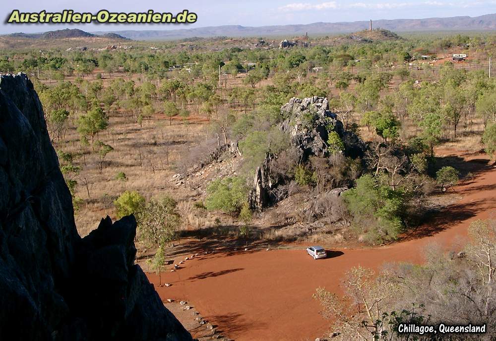 Blick auf Chillagoe