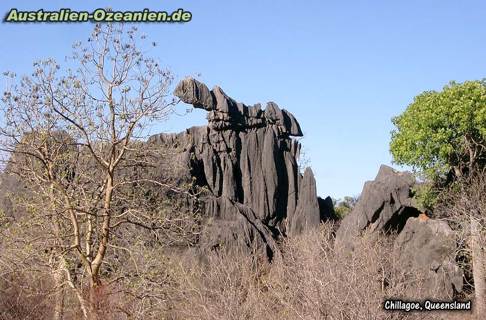 schroffe Felsen