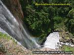 Wasserfall von oben