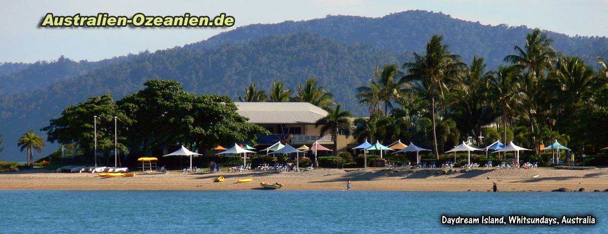 Strand von Daydream Island