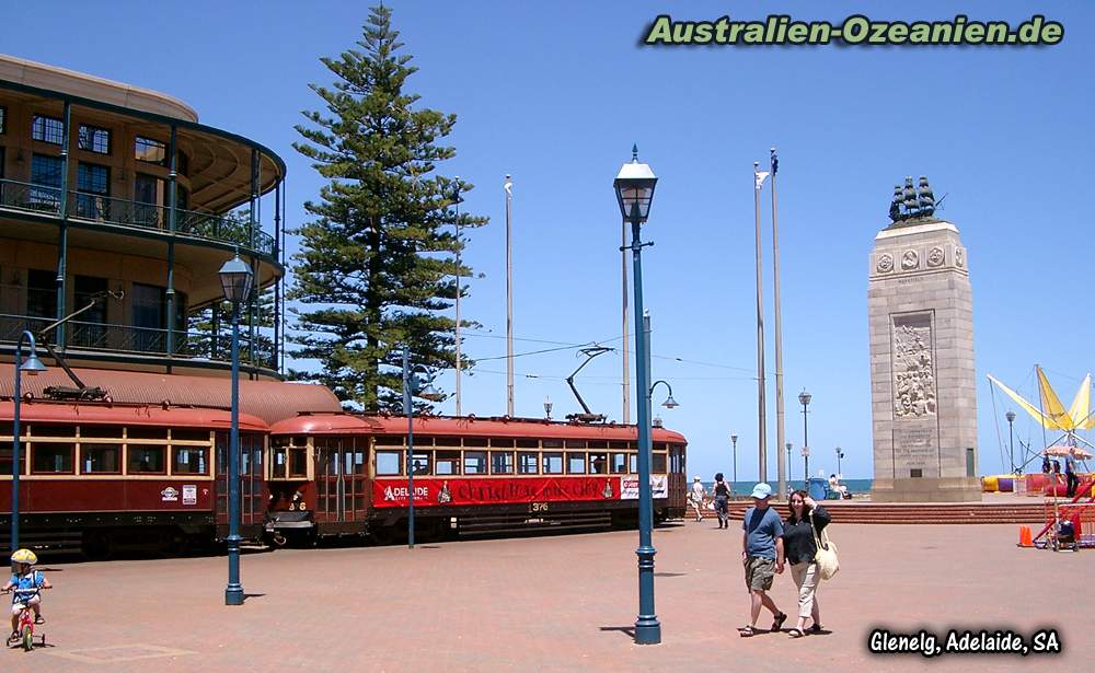 Straßenbahn in Glenelg