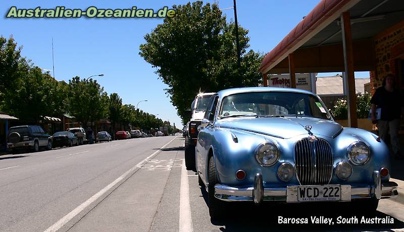 Oldtimer im Stadtzentrum von Nuriootpa