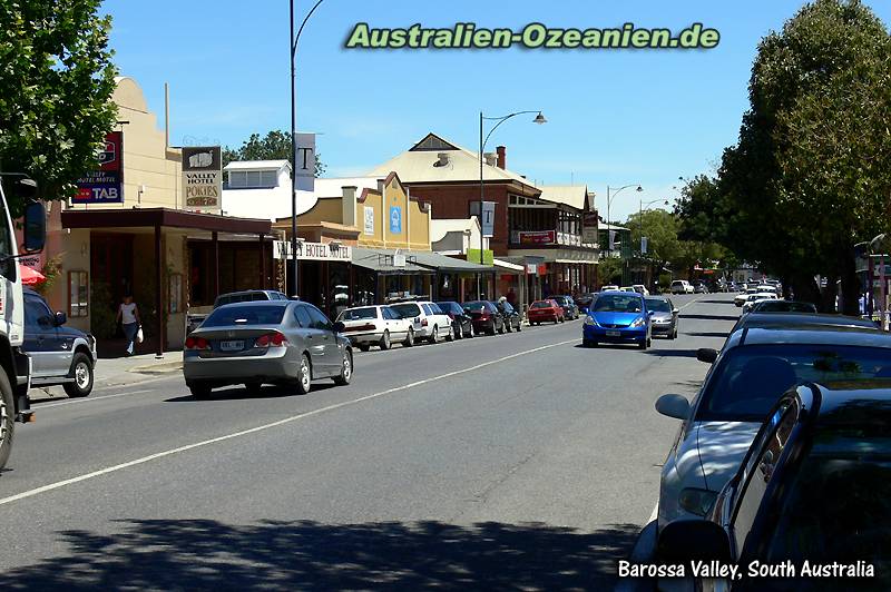 Barossa Valley - Tanunda centre