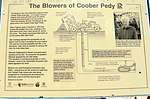 Infobord "Blowers of Coober Pedy"