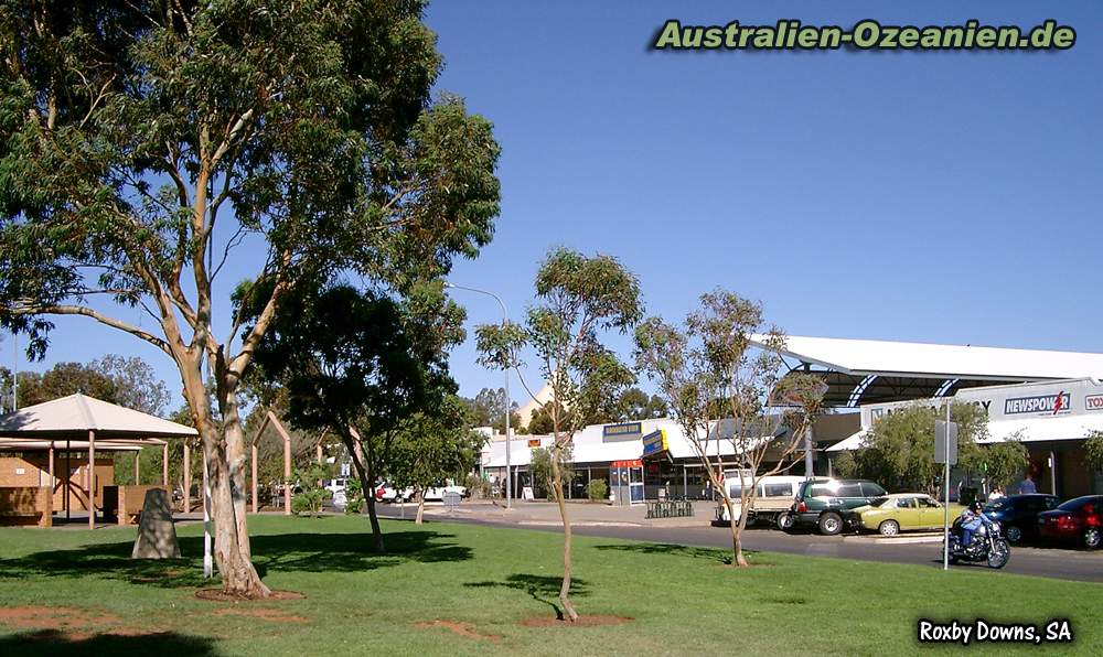 Zentrum von Roxby Downs