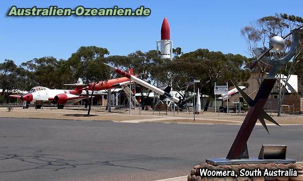 Raketen in Woomera