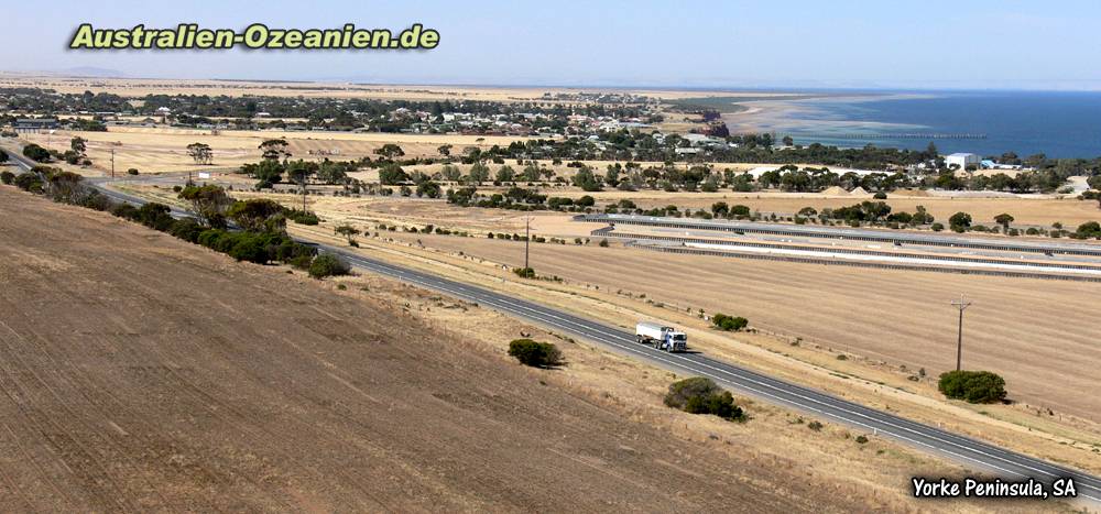 Panoramablick über die Yorke Peninsula