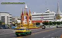 Verkehrskreuzung in Bangkok