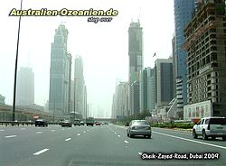 Die Sheik Zayed Road