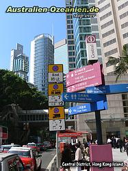 Zentrum von Hongkong