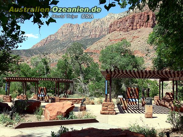 visitor information center of Zion National Park