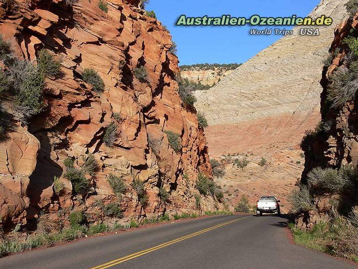 road and rocks