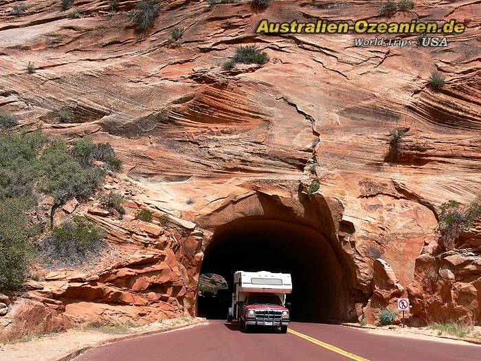 tunnel at Zion NP