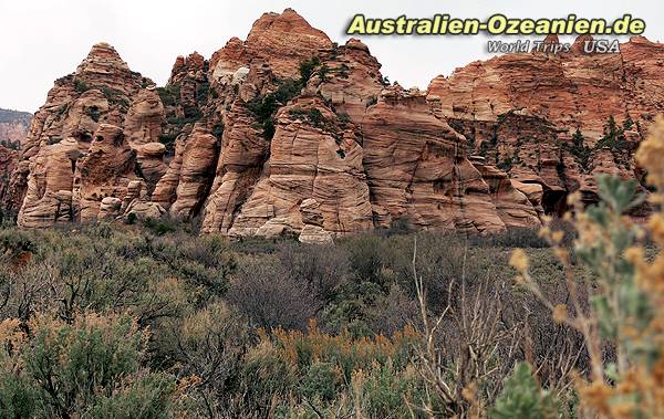 rocks at Kolob Terrace Road