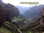 winding road up to the tunnel