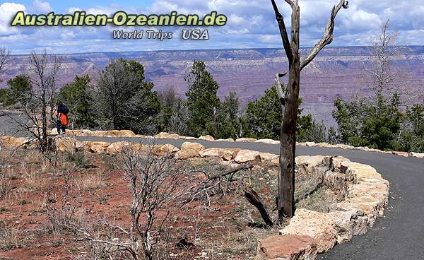 Wanderweg am "Rim"