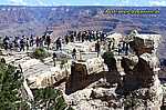 weekend visitors at Grand Canyon