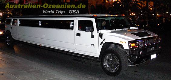 Las Vegas - streched Hummer