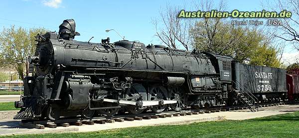 big Steam Train in Kingman