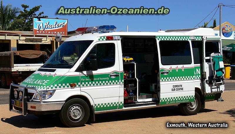 australischer Krankenwagen