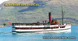 Dampfschiff "TSS Earnslaw"