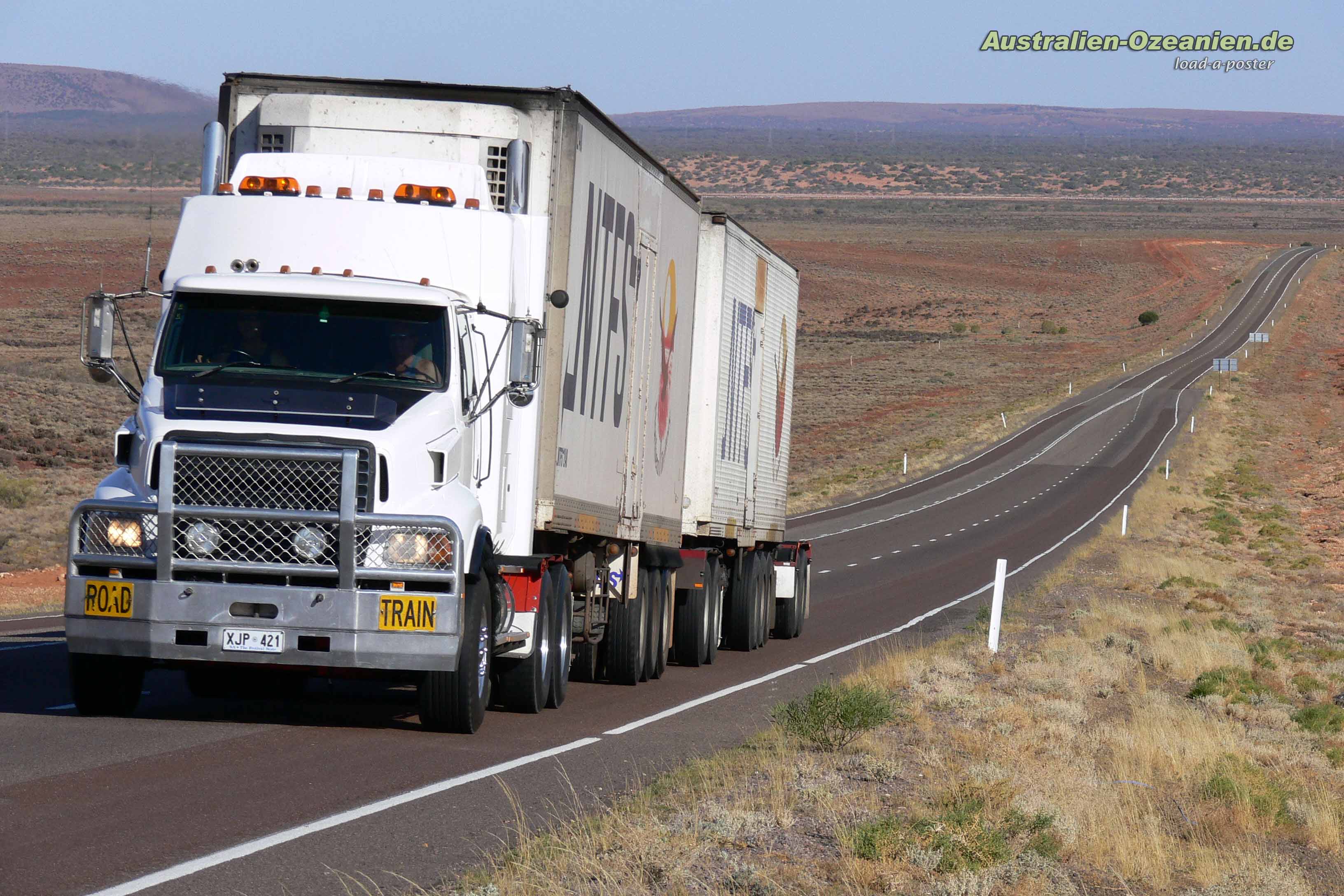 Road Train at the outback