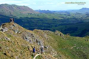 hiking Te Mata Peak