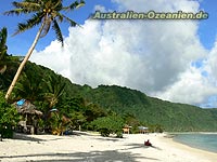 Beach and Palms, Western Samoa