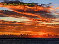 Sunset at Rarotonga